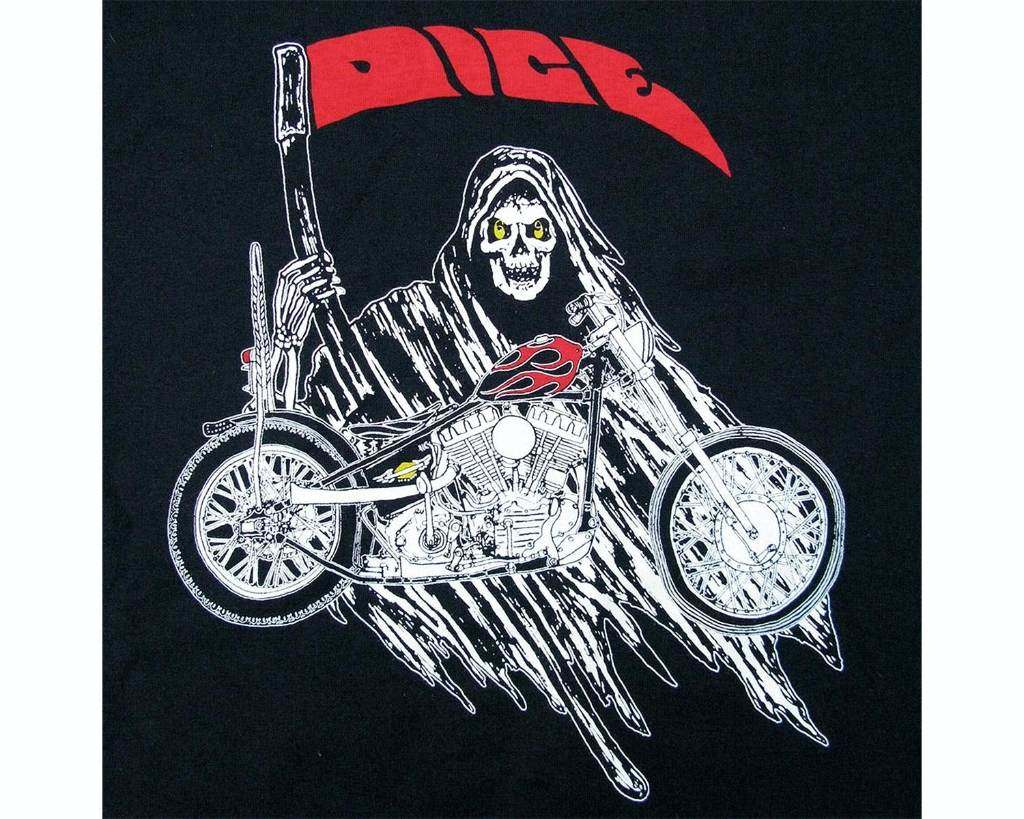 DICE MAGAZINE Reaper69 ロングスリーブT Tシャツ アパレル