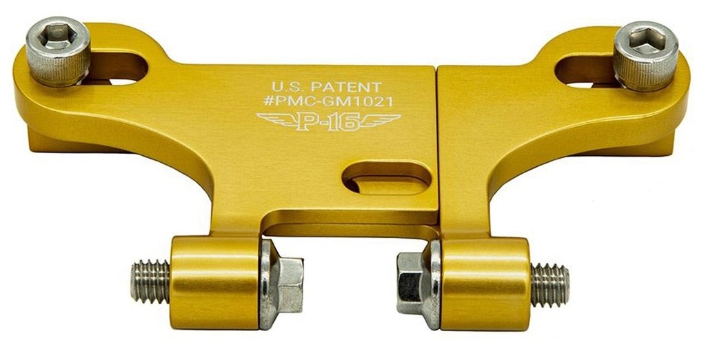 Neofactory ネオファクトリー 【パワープラント】 P16 ライザー専用メーターマウント メーターステー メーター・インジケーター関係 電装系 カラー：ゴールド(P16PRTGAGGLDOS)