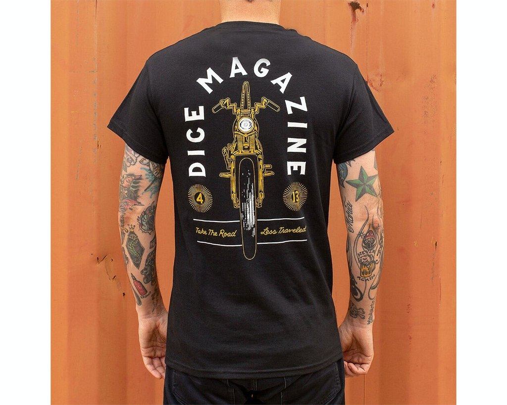 DICE MAGAZINE ダイスマガジン ポケットTシャツ 4／13 Tシャツ アパレル