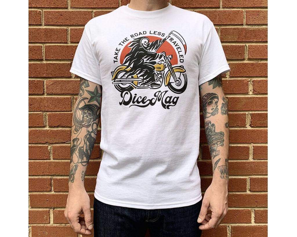 DICE MAGAZINE Tシャツ TTRLT アパレル サイズ：L(Body Length 30 Chest Width 22)