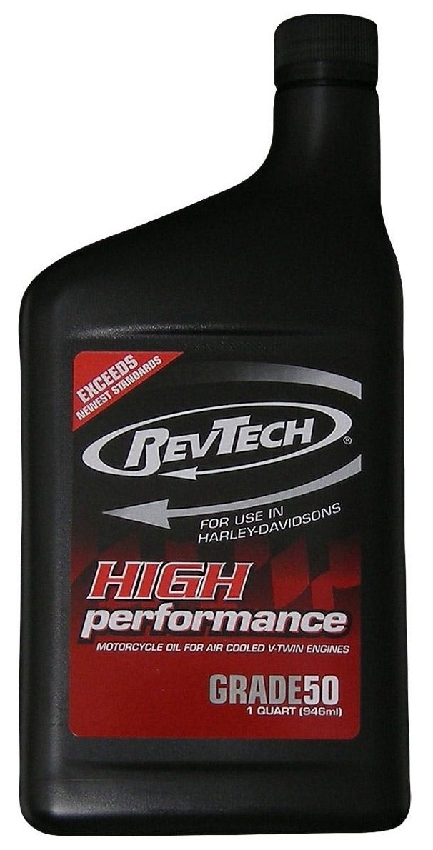 RevTech レブテック エンジンオイル 【SAE50】【0.946L(1クオート)】【4サイクルオイル】