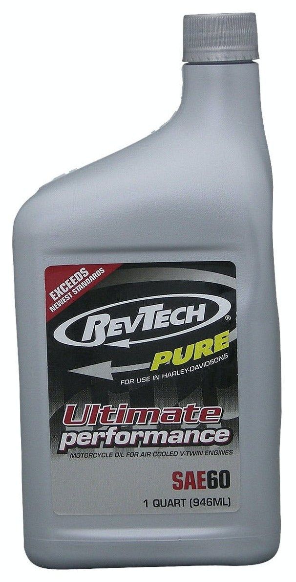 RevTech レブテック エンジンオイル PURE【SAE60】【0.946L(1クオート)】【4サイクルオイル】