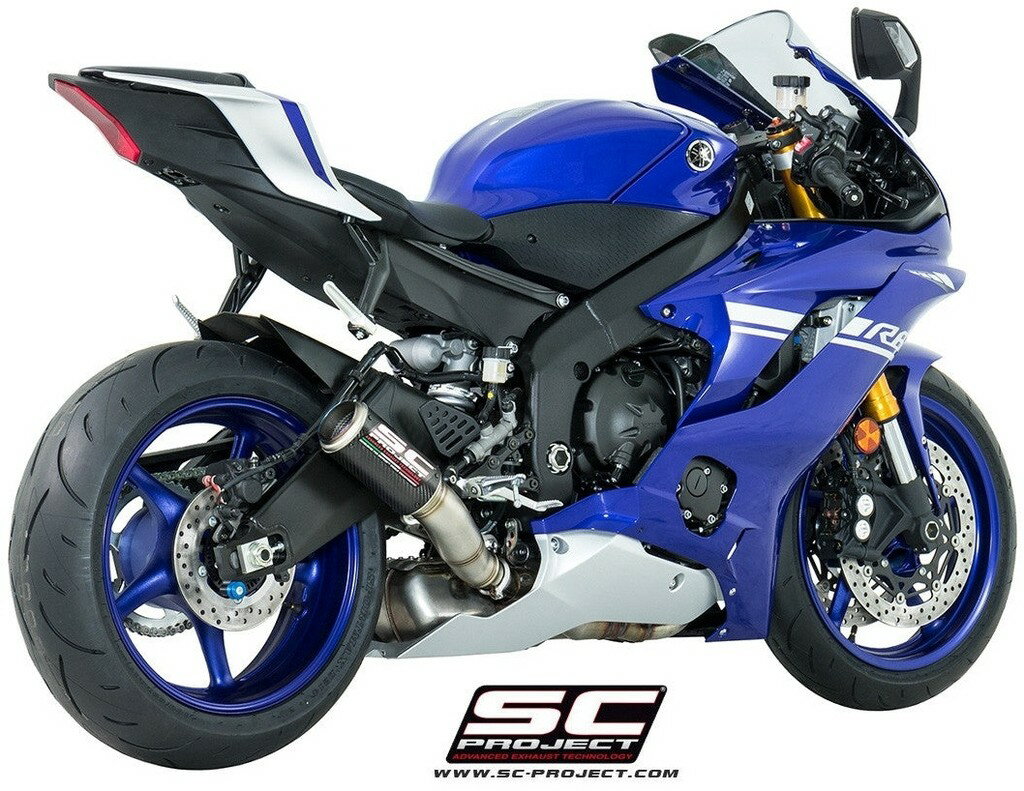 SC-PROJECT SCプロジェクト CR-Tスリップオンサイレンサー 'ハイポジション' YZF-R6 YZF-R6 RACE BASE YAMAHA ヤマハ YAMAHA ヤマハ