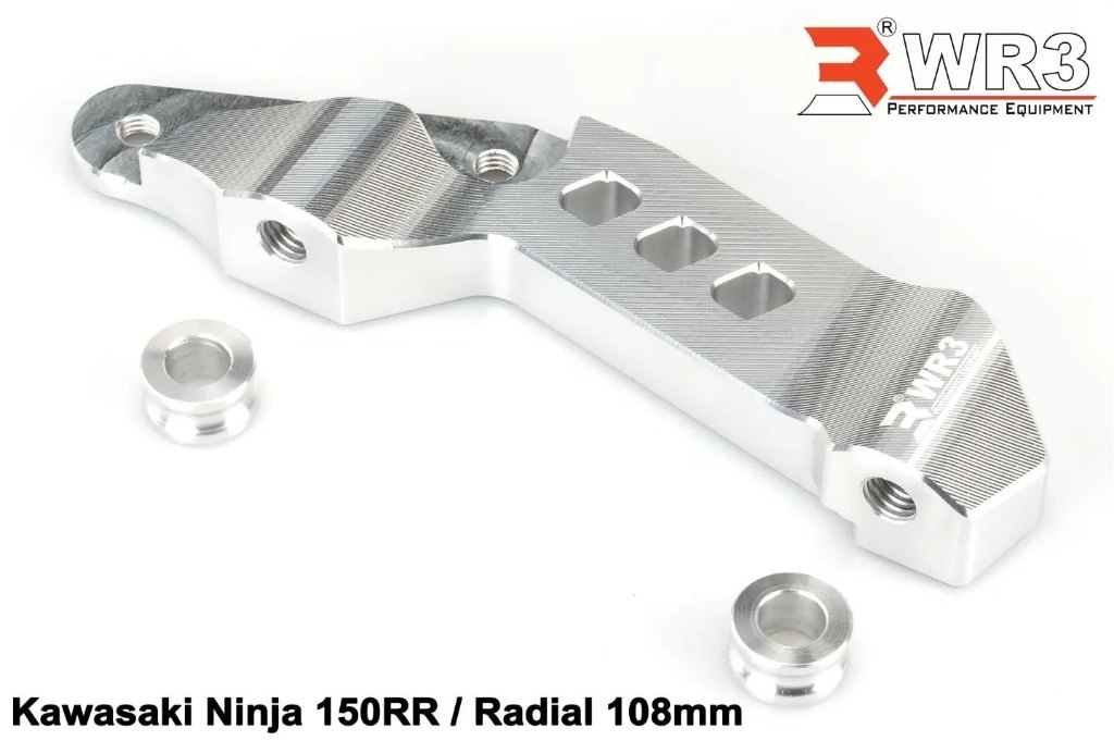 WR3 ダブルアールスリー フロントキャリパーサポート BREMBO用 Ninja 150RR KAWASA...