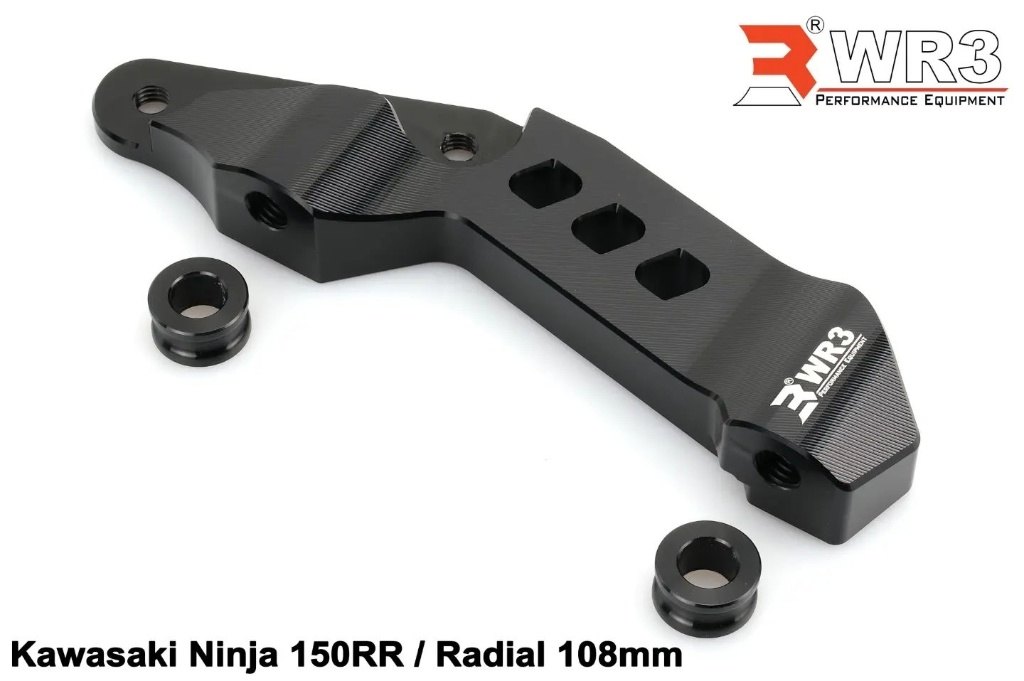 WR3 ダブルアールスリー フロントキャリパーサポート BREMBO用 Ninja 150RR KAWASA...