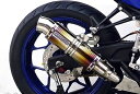 WirusWin ウイルズウィン スリップオンマフラー スポーツタイプ YZF-R25 YZF-R3 YAMAHA ヤマハ YAMAHA ヤマハ チタン仕様 / ヒートガードカラー：ブラック仕上げ