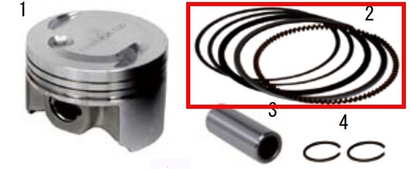 SP武川 SPタケガワ 【補修部品】ピストンリングセット エンジン