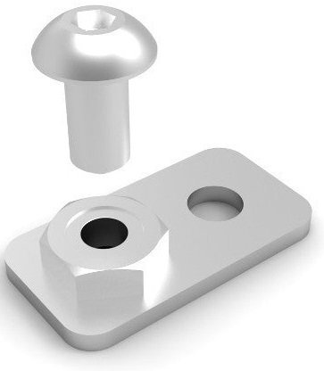 DUCABIKE (DBK) ドゥカバイク (ディービーケー) フェアリングスペーサー SUPERSPORT DUCATI ドゥカティ カラー・スペーサー・シム 外装