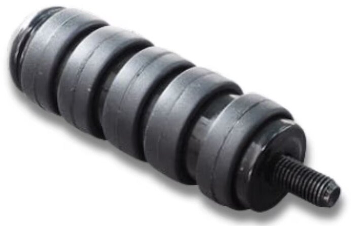 THUNDER MOTORCYCLES サンダーモーターサイクルズ ISOシフトペグ 1inロング サンダー250 チェンジゴム・シフトペグ ステップ 足回り