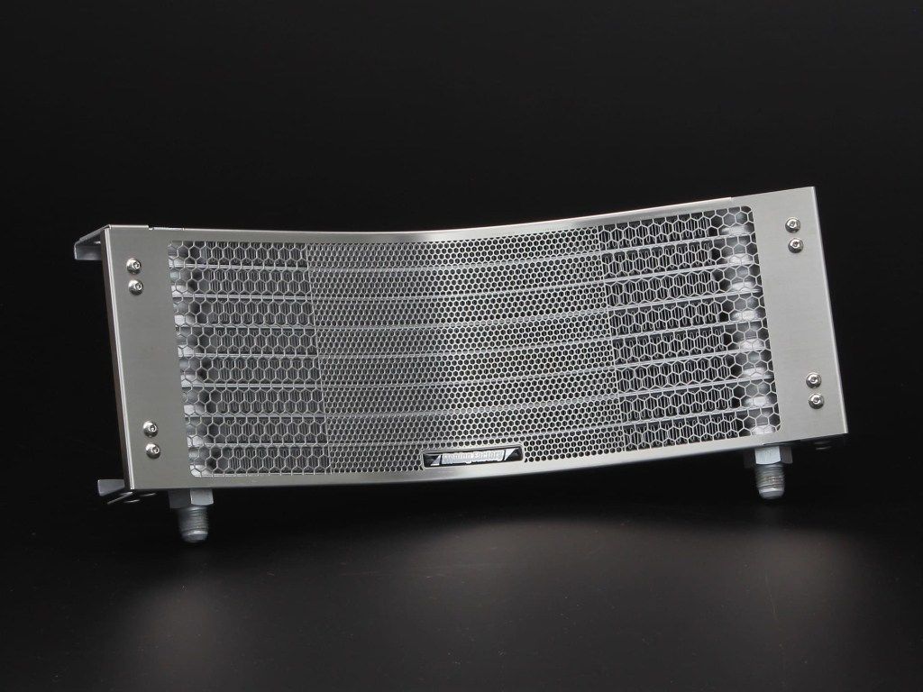 ETCHING FACTORY エッチングファクトリー PLOT用 9段ラウンド オイルクーラーガード ラジエーターコア..