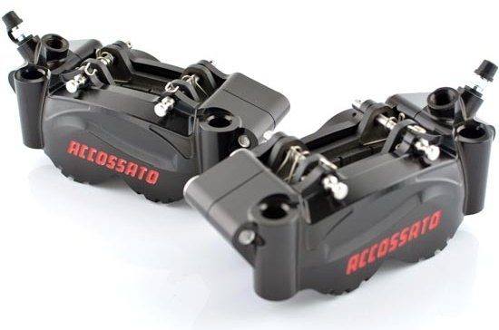 ACCOSSATO アコサット PZ012 ラジアル 2P CNC ブレーキキャリパー 108mmピッチ キャリパー ブレーキ