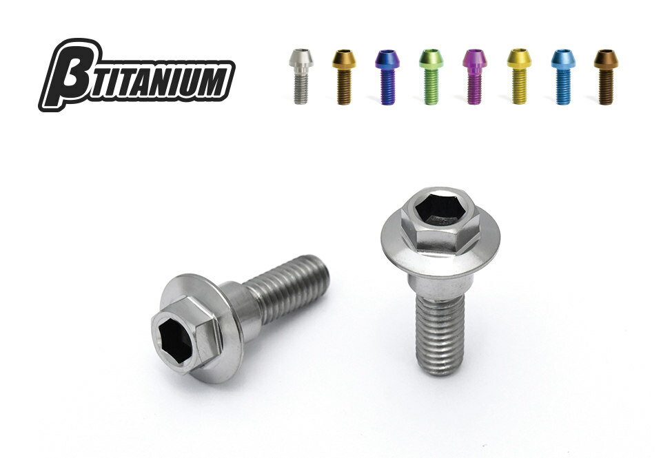 βTITANIUM ベータチタニウム フロントブレーキディスクローターチタンボルトキット DUCATI ドゥカティ ローターボルト ブレーキ