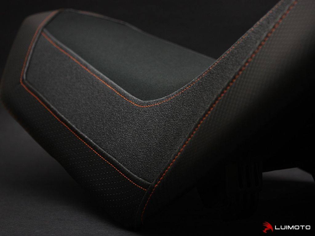 LUIMOTO ルイモト フロントシートカバー 950 ADVENTURE 990 KTM シートカバー シート関連 外装 カラー：スウェード／Lシルバーステッチ