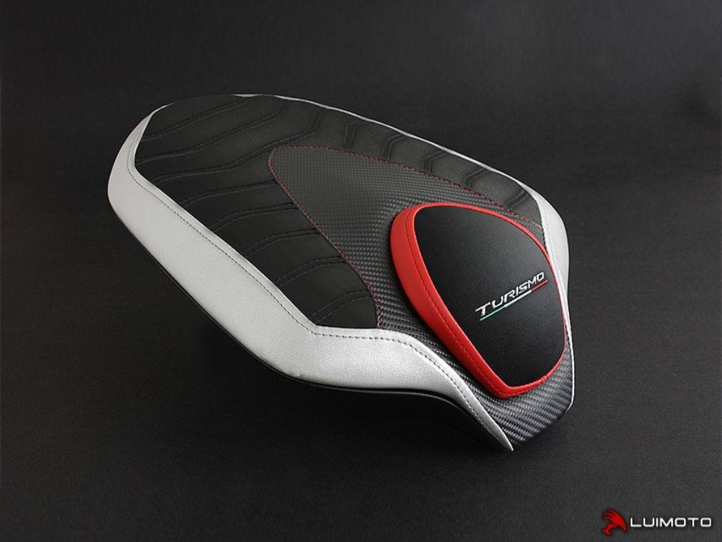 LUIMOTO ルイモト リアシートカバー TURISMO VELOCE 800 MV AGUSTA アグスタ シートカバー シート関連 外装 カラー：SPブラック／レッドステッチ／レッド／シルバー
