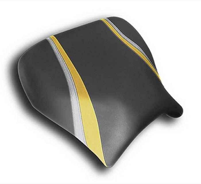 LUIMOTO ルイモト フロントシートカバー GSX-R600 GSX-R750 SUZUKI スズキ シートカバー シート関連 外装 カラー：ブラック／ディープイエロー／シルバー／ブラック
