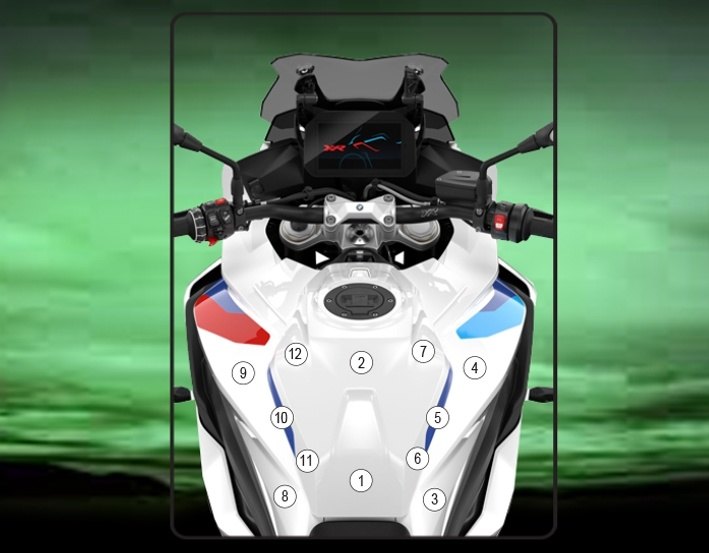 EAZI-GUARD イージーガード PPF FULL TANK PROTECTION S1000XR BMW プロテクションフィルム・保護フィルム 外装