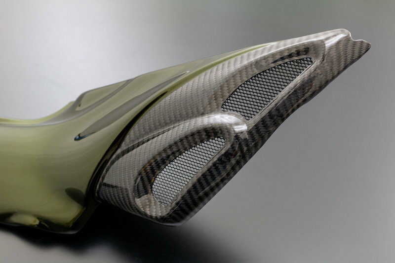 ARCHI ������ Double Bubble Intake (D.B.I.�����֥롦�Х֥롦����ơ���) Z900RS Cafe KAWASAKI ���掠�� �����������ס����������� ���� ���顼�������ǥ����ȡ��󥰥꡼��