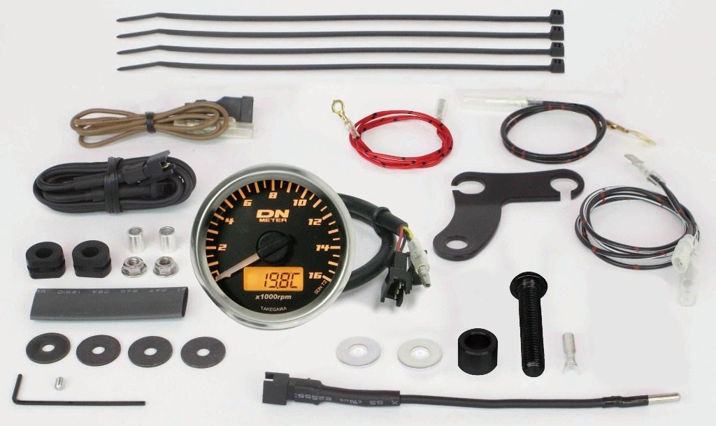 SP武川 SPタケガワ Φ48スモールDNタコメーターキット レブル250 レブル500 HONDA ホンダ タコメーター メーター・インジケーター関係 電装系