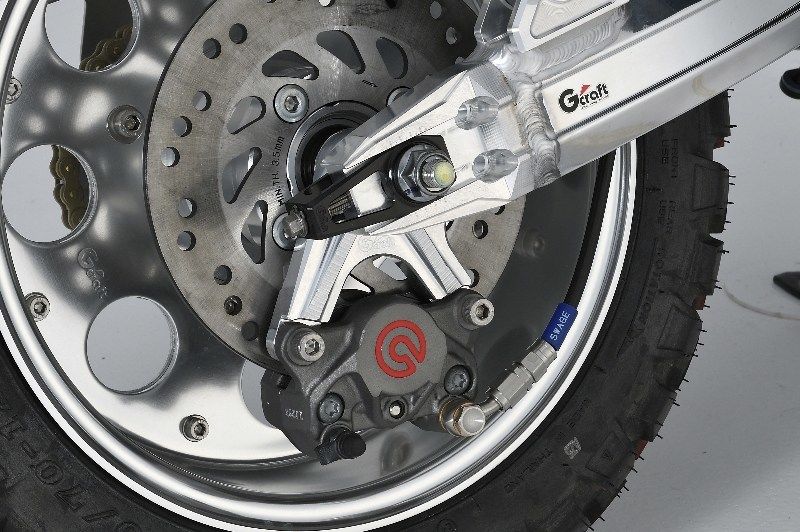G-Craft ジークラフト リアキャリパーサポート DAX125 HONDA ホンダ キャリパーサポート・ブラケット ブレーキ