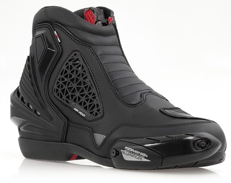 KOMINE コミネ BK-086 エアスルーツーリングブーツ［ブラック］ ライディングシューズ フットウェア