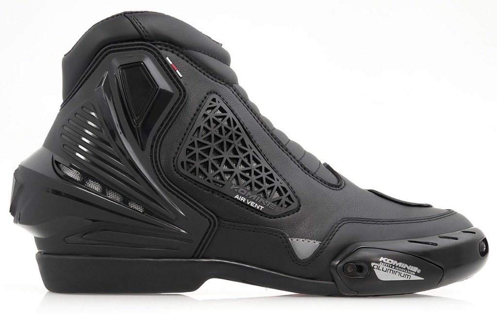 KOMINE コミネ BK-086 エアスルーツーリングブーツ［ブラック］ ライディングシューズ フットウェア