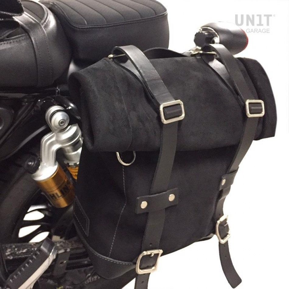 UNIT GARAGE ユニットガレージ CANVAS SIDE PANNIER SCRAM＋SUBFRAME V9 Bobber MOTOGUZZI モトグッチ サイドバッグ 車体用バッグ・ケース