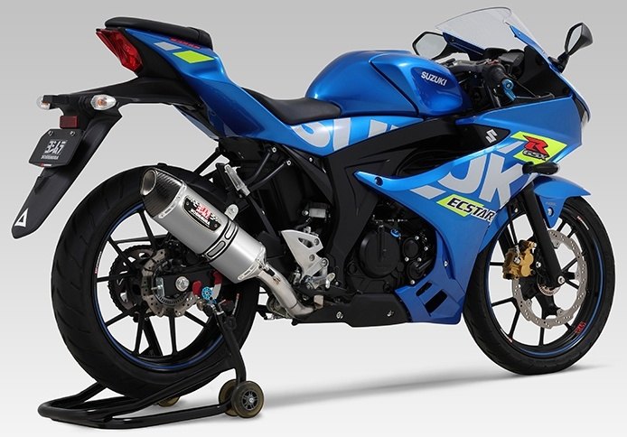 YOSHIMURA ヨシムラ 機械曲R-77S サイクロン カーボンエンド EXPORT SPEC 政府認証 GSX-S125 GSX-R125 SUZUKI スズキ フルエキゾーストマフラー マフラー