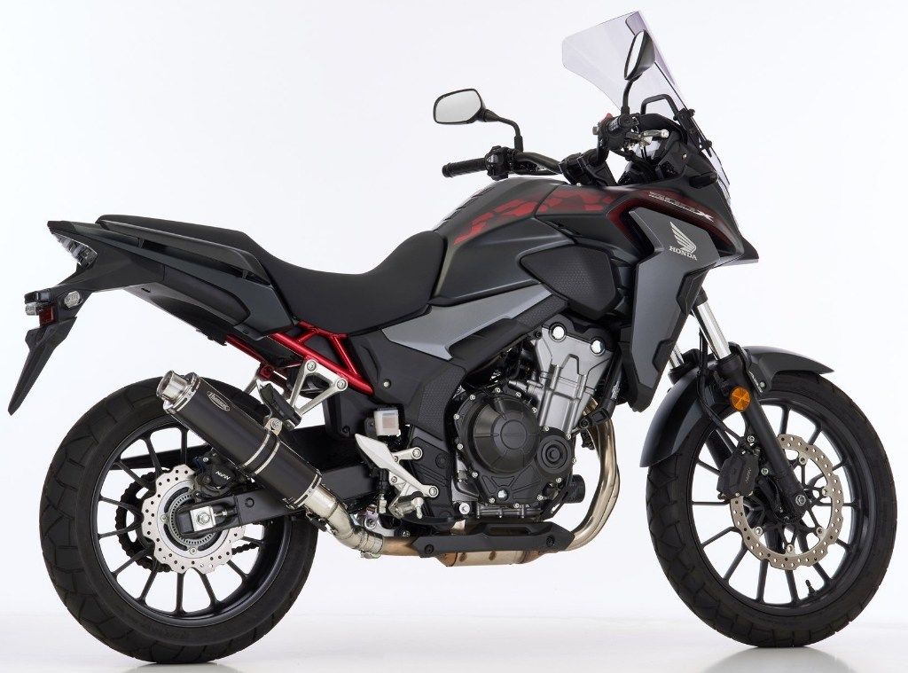401 cc 〜750 cc  - HURRIC フリック スリップオンマフラー スーパースポーツ [ラウンドタイプ] (SUPERSPORT) CB500F CB500X CBR500R HONDA ホンダ マフラー