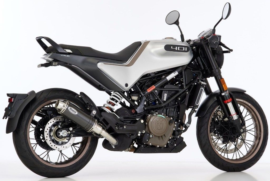 HURRIC フリック Supersport スリップオンマフラー(1-1) super short Svartpilen 125 401 Vitpilen Duke 250 390 HUSQVARNA ハスクバーナ KTM スリップオンマフラー マフラー material：carbon