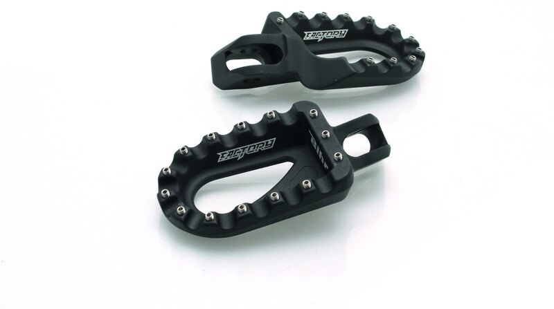 EUROPE IMPORT GOODS ヨーロッパ輸入商品 Bihr Factory foot pegs black HONDA ホンダ YAMAHA ヤマハ HUSQVARNA ハスクバーナ BETA ベータ KTM GASGAS ガスガス MONTESA モンテッサ SCORPA スコルパ SHERCO シェルコ フットペグ ステップ 足回り