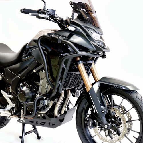 SRC エスアールシー クラッシュバー(エンジンガード) アッパー＆ロワー セット FOR 400X ...