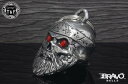 Garage T&F ガレージ Bravo Bells(ブラボーベル) Old School Biker Skull Diamond Bell(オールドスクール...