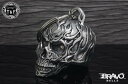 Garage T&F ガレージ Bravo Bells(ブラボーベル) Flame Skull Bell(フレイムスカルベル) その他グッズ バイク関連グッズ