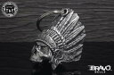 Garage T&F ガレージ Bravo Bells(ブラボーベル) Indian Skull Bell(インディアンの頭蓋骨の鐘) その他グッズ バイク関連...