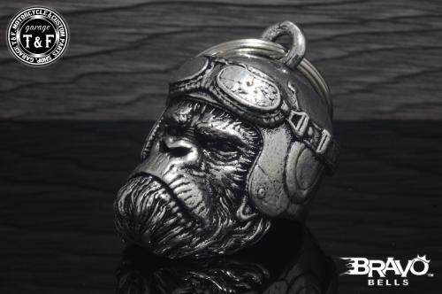 Garage T&F ガレージ Bravo Bells(ブラボーベル) Gorilla Biker Bell(ゴリラバイカーベル) その他グッズ バイク関連グッズ