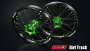 TGR TECHNIX GEAR TGRテクニクスギア TYPE-R Dirt Track(ダートトラック)用ホイール(前後セット) KLX230 KLX230S KLX230SE KLX230SM KLX230R KLX230RS KAWASAKI カワサキ ホイール ホイール関連 足回り ハブカラー:ゴールド / ブラックスポーク:前後セット(2)