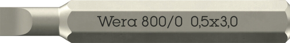 Other - WERA ヴェラ 差込4mmHEX 精密六角マイナスビット 消耗品（リベッター・ナッター関連） リベッター・ナッター ハンドツール