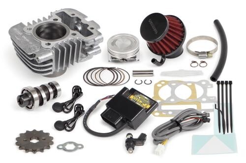 SP武川 SPタケガワ Hyper S-Stage ボアアップキット 81cc (ハイパーECU)／スーパーカブ50(AA04) スーパ..