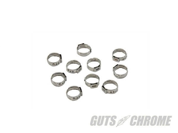 GUTS CHROME ガッツクローム 【V-Twin】ホースクランプ HARLEY-DAVIDSON ハーレーダビッドソン ホースクリップ・クランプ