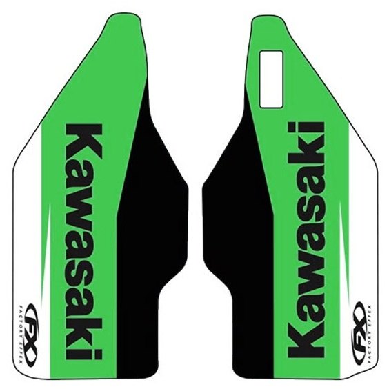 FACTORY EFFEX ファクトリーFX インナーフォークガードデカール KX250 KX250F KX450F KAWASAKI カワサキ ステッカー・デカール 外装