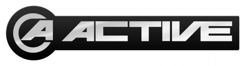 ACTIVE アクティブ メタルタイプロゴステッカー ステッカー・デカール 外装