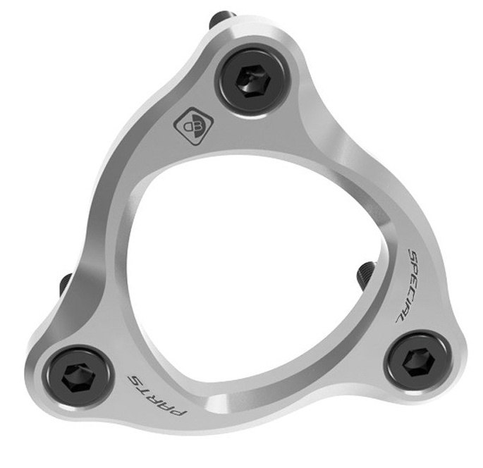 DUCABIKE (DBK) ドゥカバイク (ディービーケー) プレッシャー・プレート・リング SPEED TRIPLE 1200 RR RS RX TRIUMPH トライアンフ クラッチプレッシャープレート 駆動系 カラー：シルバー