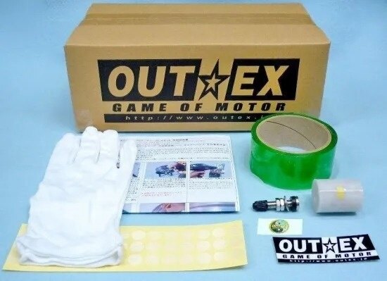 Tire - OUTEX アウテックス クリアーチューブレスキット スバルトピレン401 ヴィットピレン401 HUSQVARNA ハスクバーナ チューブレスキット ホイール関連 足回り