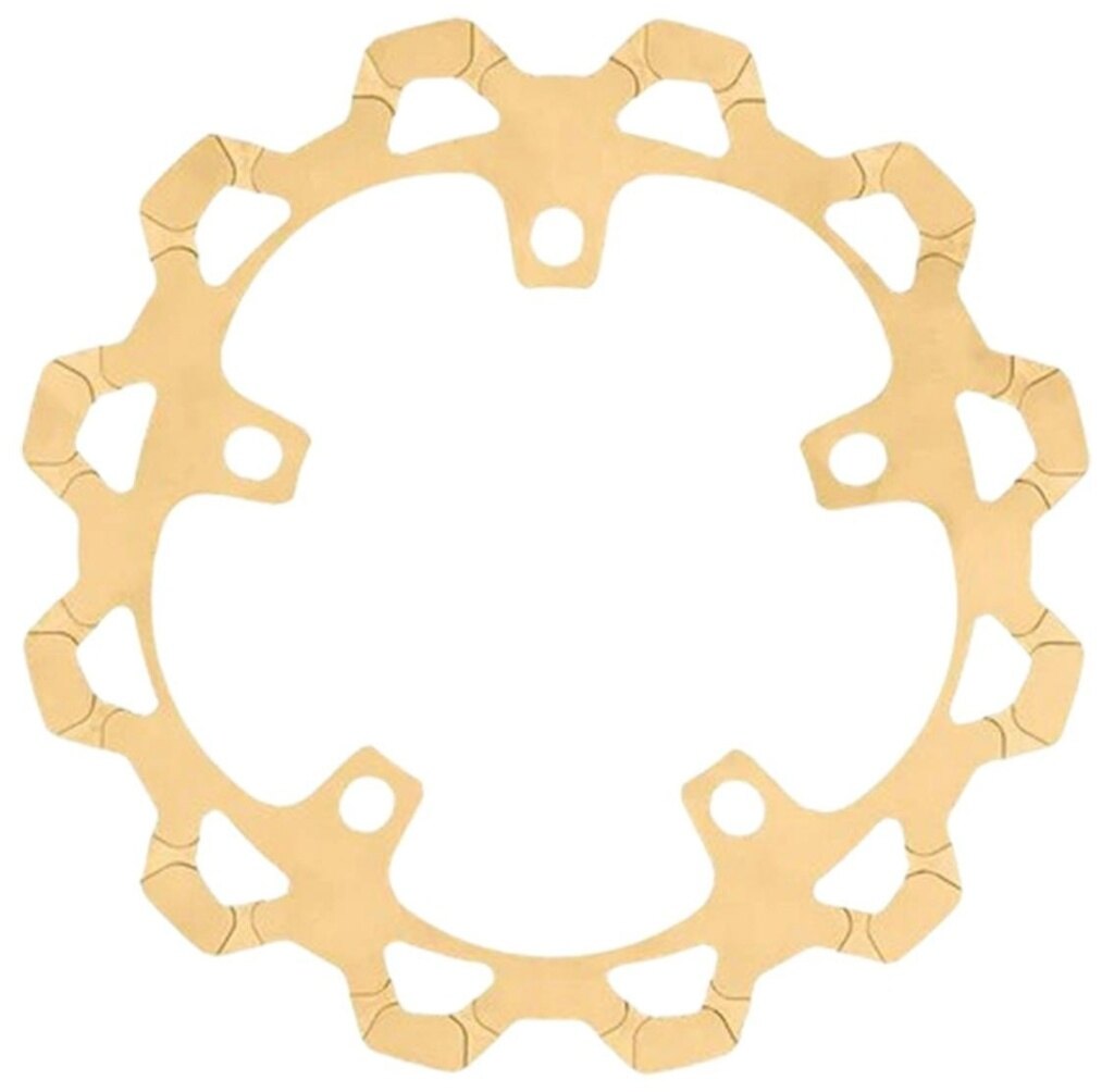 LyndallBrakes リンドールブレーキ 1ピースローター フロント HARLEY-DAVIDSON ハーレーダビッドソン ブレーキディスクローター ブレーキ カラー：ゴールド(6-632)