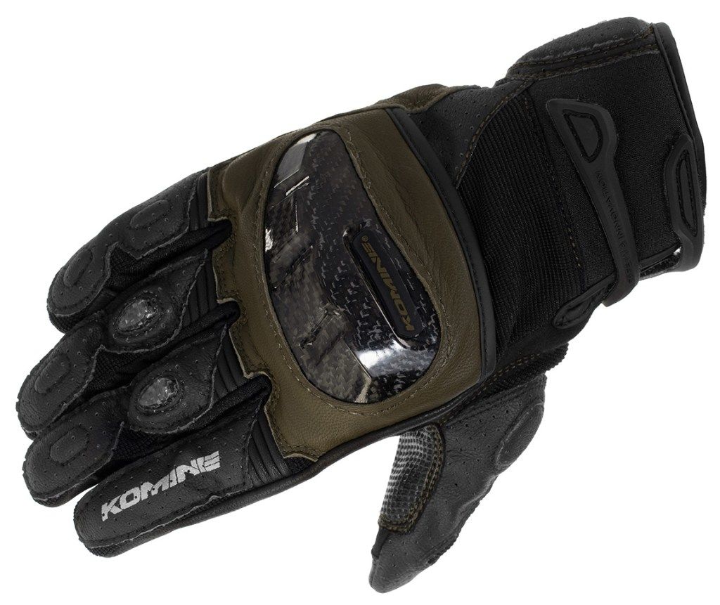 KOMINE コミネ GK-1933 プロテクトレザーメッシュグローブ グレン メッシュグローブ グローブ アパレル