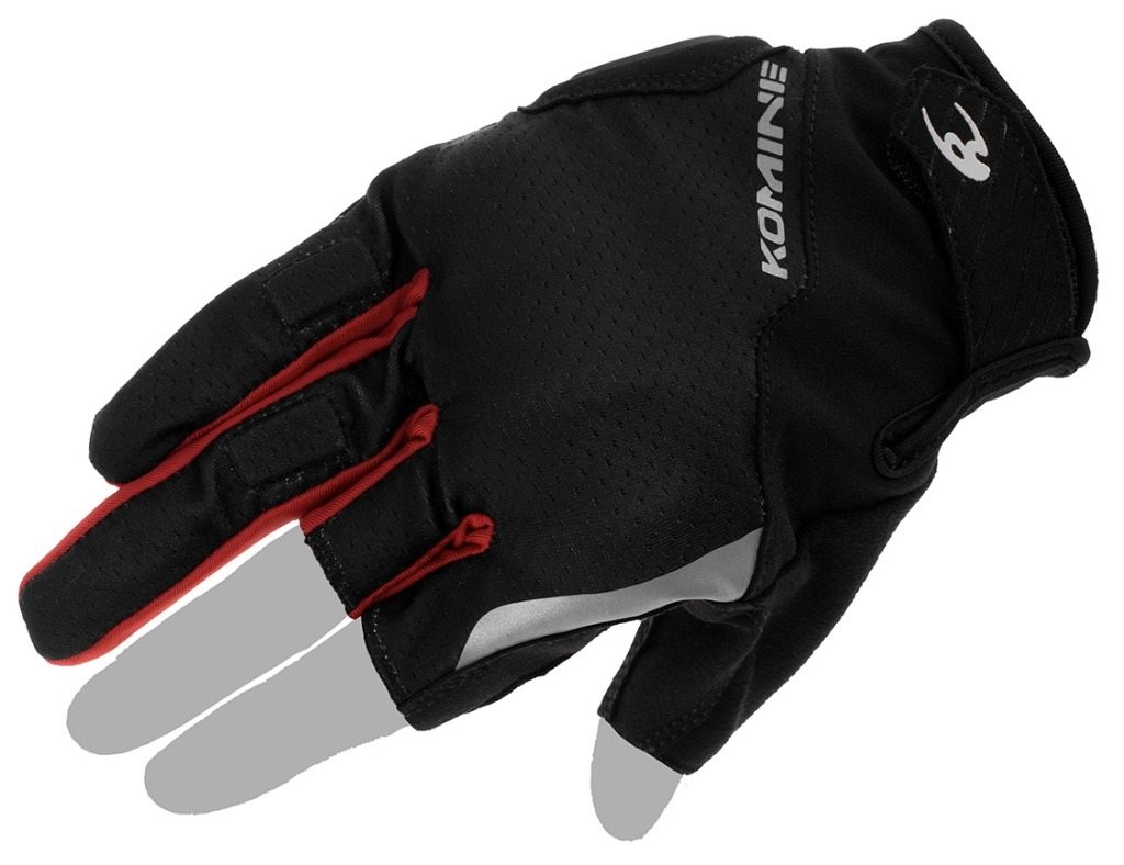KOMINE コミネ GK-2603 プロテクト3フィンガーレスメッシュグローブ メッシュグローブ グローブ アパレル