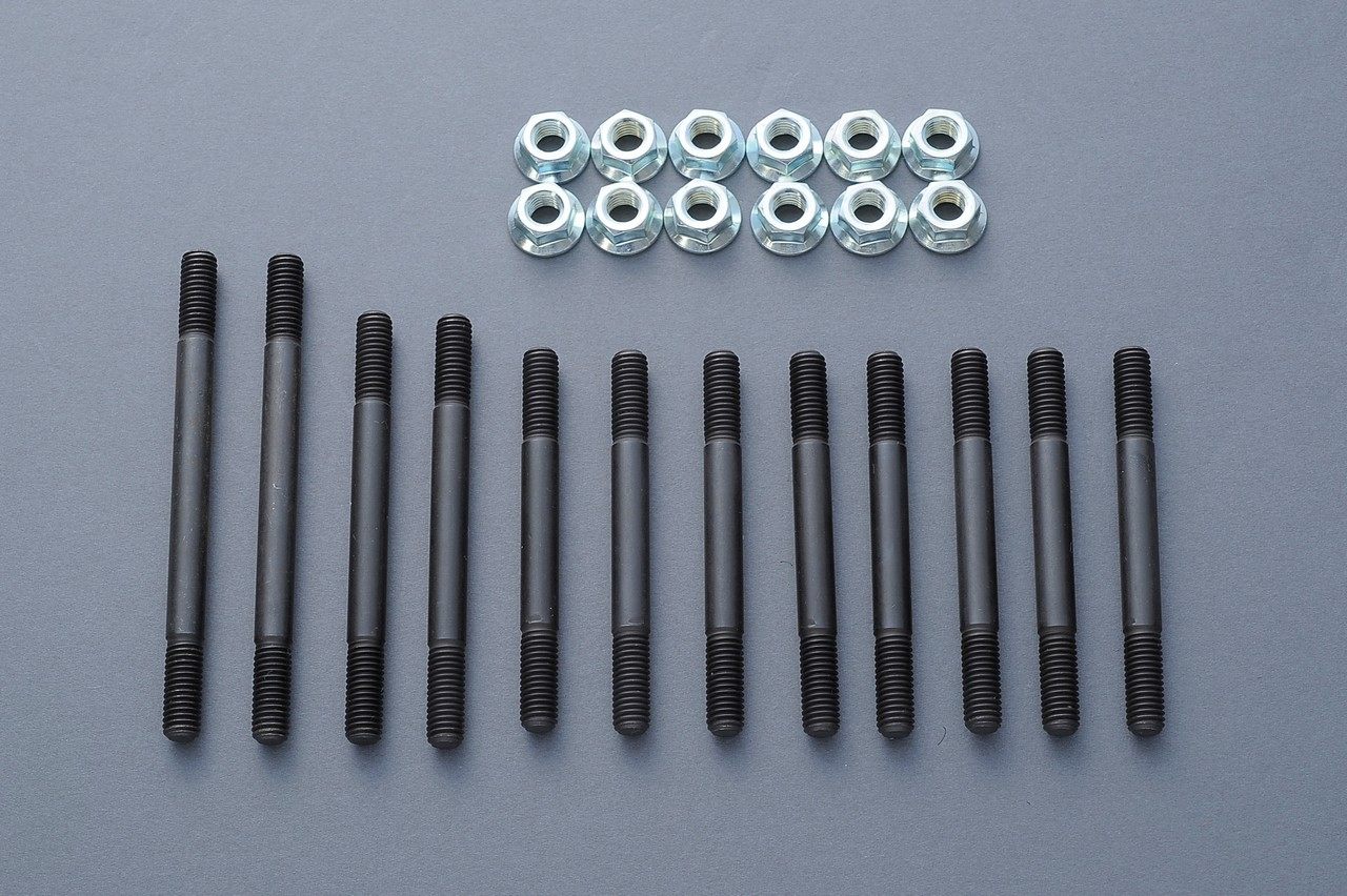 M-TEC中京 エムテック中京 クロモリ メインベアリング(クランク)スタッドボルトセット Z750 空冷 Z1100..