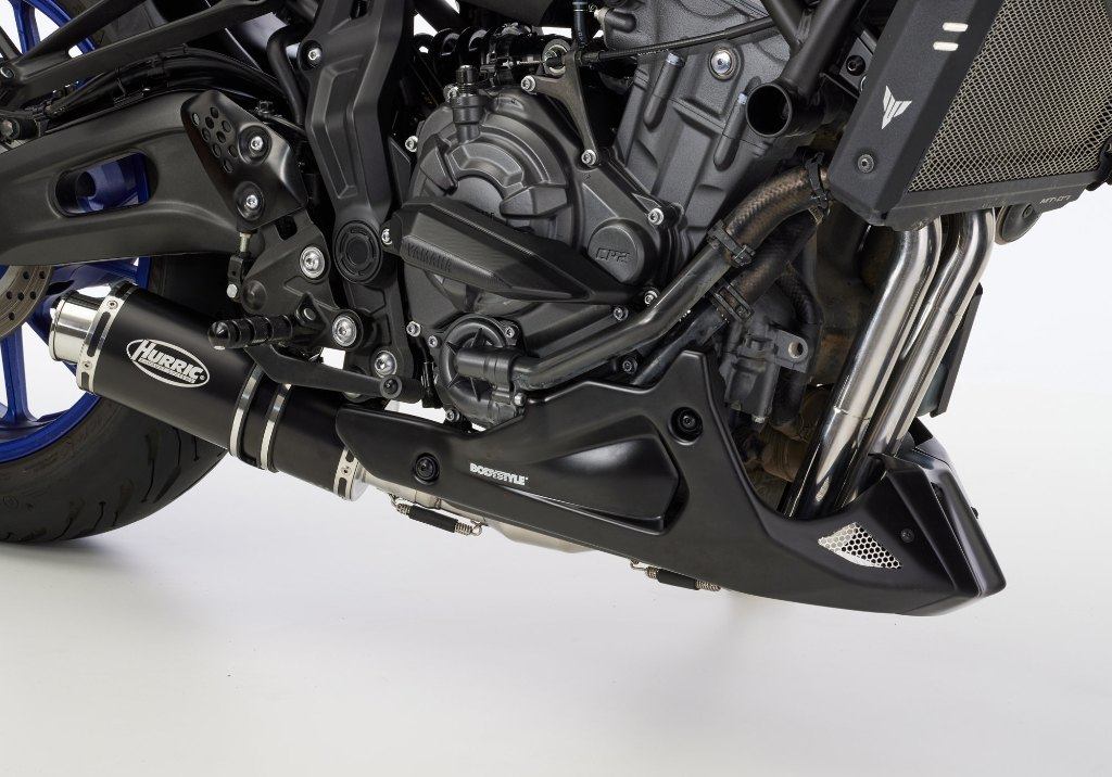 Other - BODY STYLE ボディースタイル Sportsline belly pan MT-07 YAMAHA ヤマハ アンダーカウル カウル関連 外装 colour：black／colour code：Tech Black