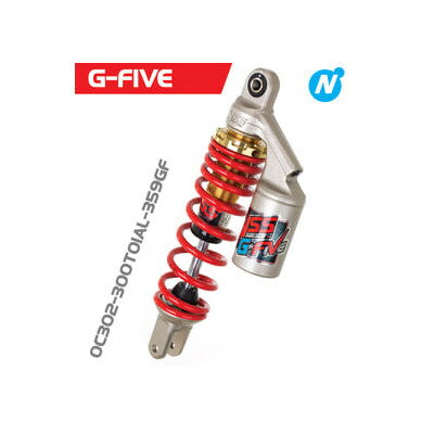 YSS Thailand ワイエスエスタイランド G-Five Rear shock Click 110 06-12’， FINO 125 16-19， MIO 115/MX/Z 03-10 クリック110 FINO125 MIO115 MX Z HONDA ホンダ リアサスペンション サスペンション 足回り