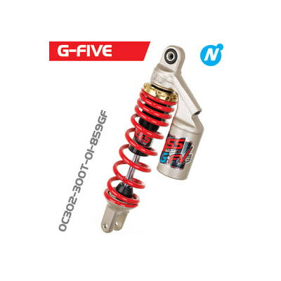 YSS Thailand ワイエスエスタイランド G-Five Rear shock Click 110 06-12’， FINO 125 16-19， MIO 115/MX/Z 03-10 クリック110 FINO125 MIO115 MX Z HONDA ホンダ リアサスペンション サスペンション 足回り